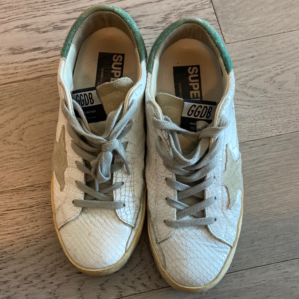 Golden Goose Python Sneakers